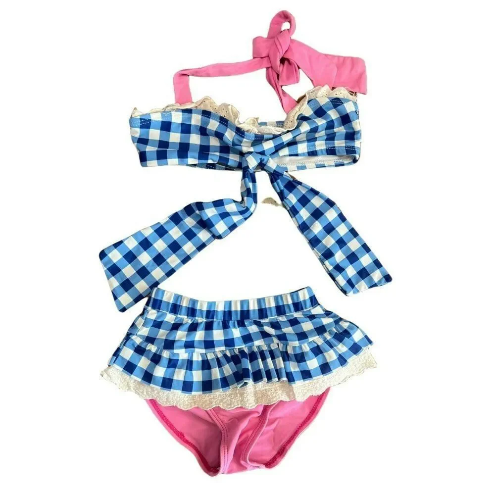 Girls Just Having Fun Skirted Bottom Swimsuit (M)